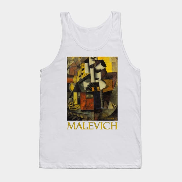 Musical Instrument by Kazimir Malevich Tank Top by Naves